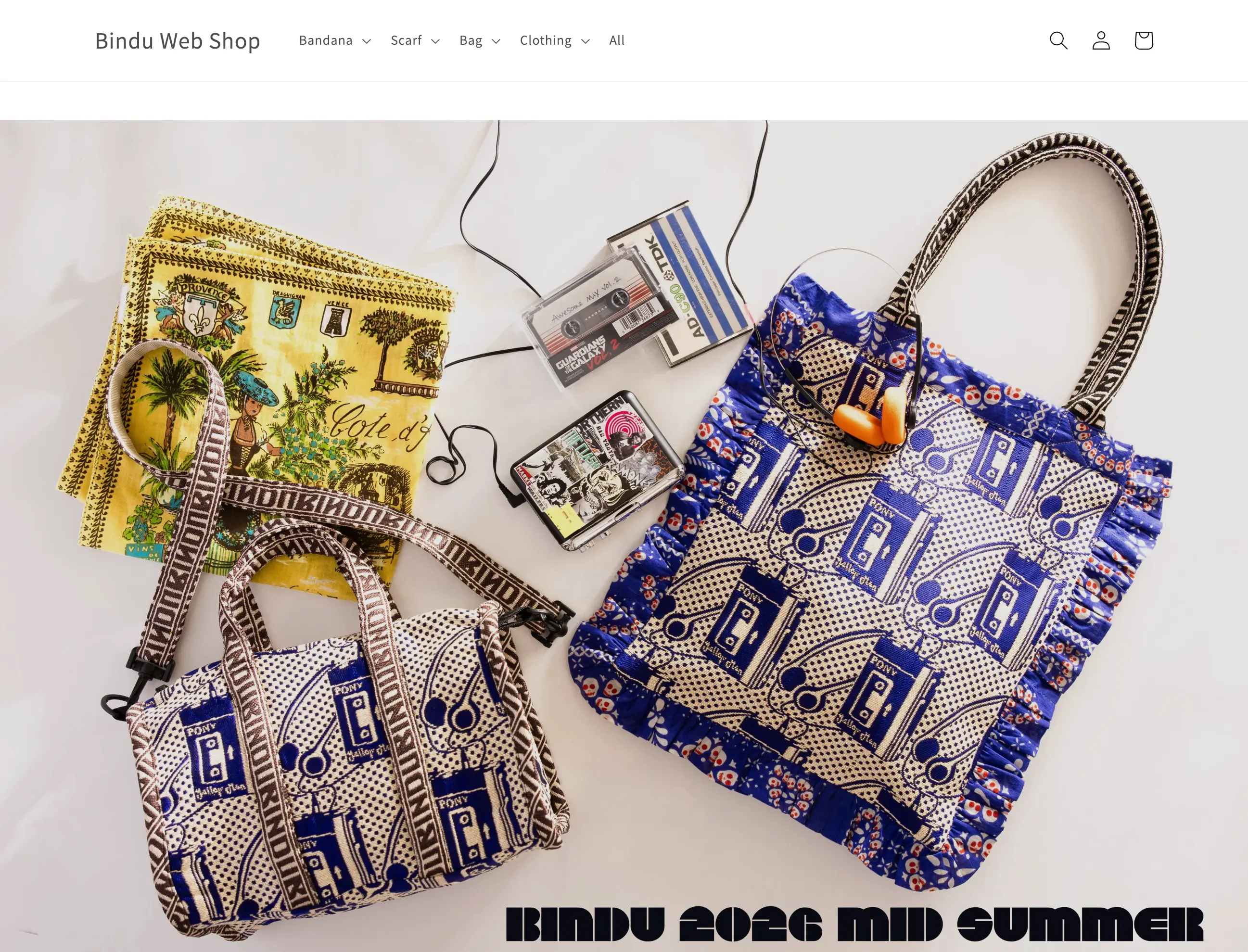 BINDU 制作実績サイト
