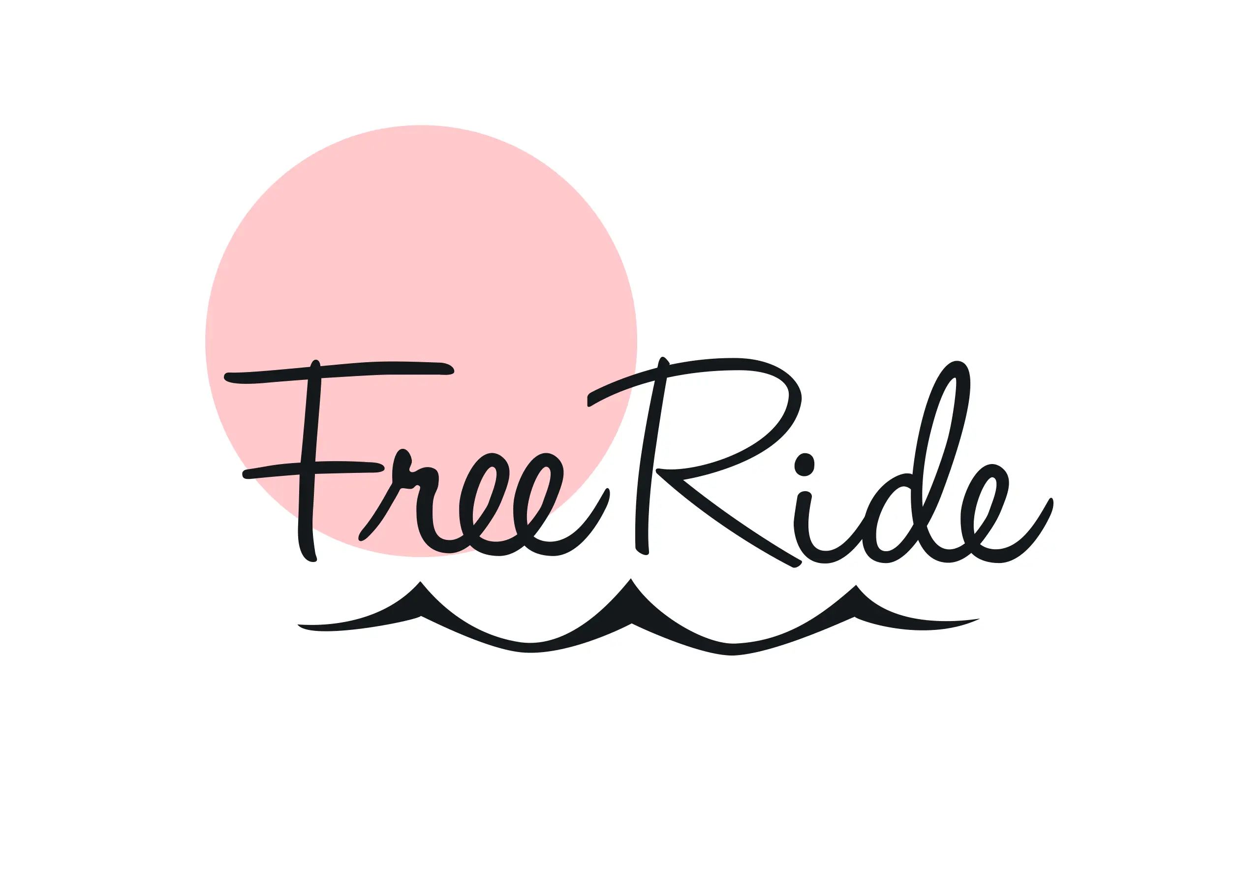 FreeRideのロゴデザイン 横型